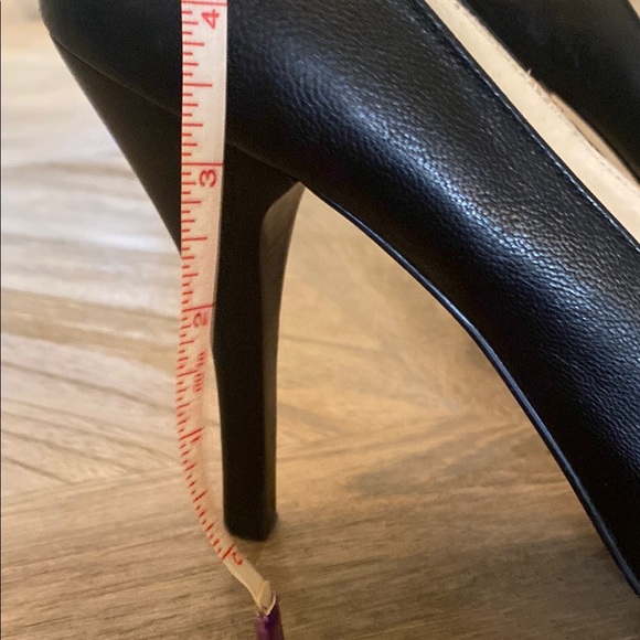 Michael Kors Black Peep-Toe Heels - Picture 8 of 9